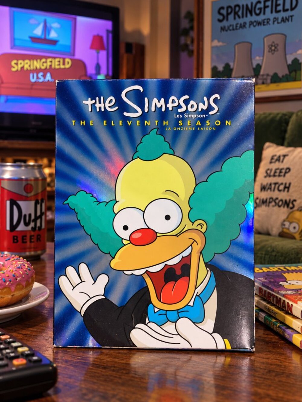 The Simpsons: The Eleventh Season 11 (4-DVD Set, Region 1) Very Good condition!